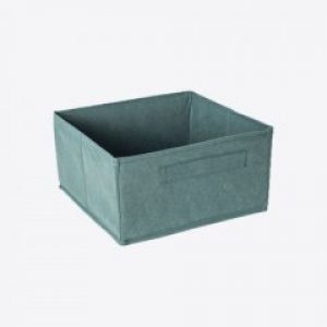Короб текстильный SPACEO Tissus темно-зеленый 30х15х30 см (11937695)
