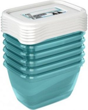 Набор прямоугольных контейнеров для морозильной камеры Keeeper Polar 0.25 л 6 шт (KEE-3011)