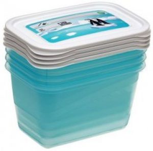 Набор прямоугольных контейнеров для морозильной камеры Keeeper Polar 0.75 л 4 шт (KEE-3013)