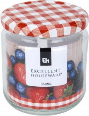 Банка для хранения и консервирования низкая Excellent Houseware 350 мл (696000110)