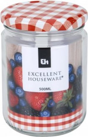 Банка для хранения и консервирования Excellent Houseware 500 мл (696000120)