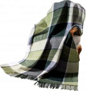 Плед Vladi Эльф 140x200 Бело-Зеленый (4820000004256)