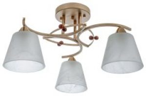 Люстра Brille LK-640S/3 E27 WH/G (23-618)