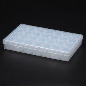 Органайзер для хранения бисера на 28 ячеек