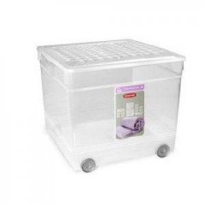 Ящик для хранения Curver TEXTILE BOX на колесах 33л 3001