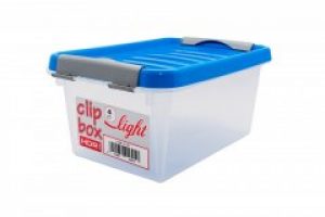 Ящик для хранения пластиковый Heidrun Clip-box light 8л 602