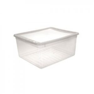 Ящик для хранения Keеeper BASIXX 18л с крышкой 0559