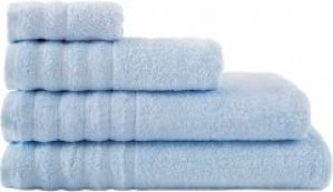 Махровое полотенце Irya Alexa Mavi Light blue 90х150 Светло-голубое (2000022195683)