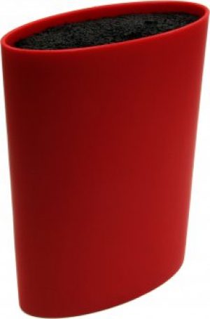 Колода для ножей Vincent Красная 11 х 7.1 х 22.3 см (VC-6199 Cherry)