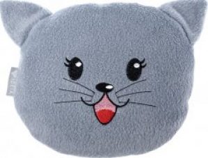 Подушка-грелка IDEIA Котик с семенами льна 18х21см (4820182658624)