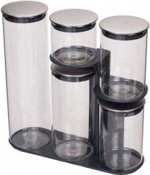Набор емкостей для сыпучих продуктов Joseph Joseph Podium 100 5 шт (JJ_95035)