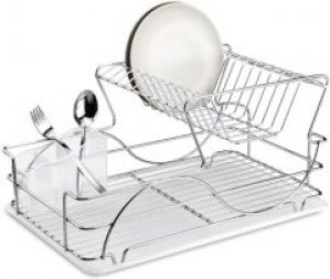 Сушка для посуды Tekno-tel KB 009 двоуровневая Хром (40420291)