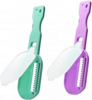 Скребок для чистки рыбьей чешуи Fissman 20 см с контейнером (1516 А)