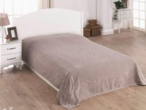 Махровая простынь Gulcan 190х220 Кофейная