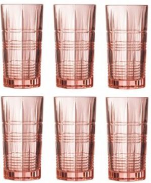 Набор стаканов Luminarc Даллас Розовый 6 шт х 380 мл (P9164/1)