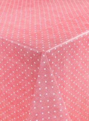 Скатерть УкрСкатерть Премиум 140х120 Розовая (573575012)