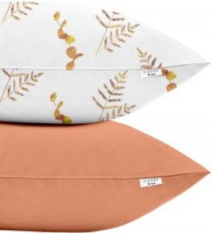 Набор наволочек Cosas FoliageTerrakot Terrakot 50х70 2 шт (SetPillow_FoliageTerrakot_Terrakot_50х70) (4822052050392)