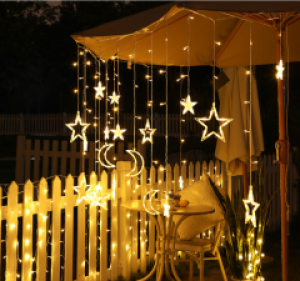 Гирлянда на солнечной бататее ShowTime Лунная ночь 3.1м. теплый белый