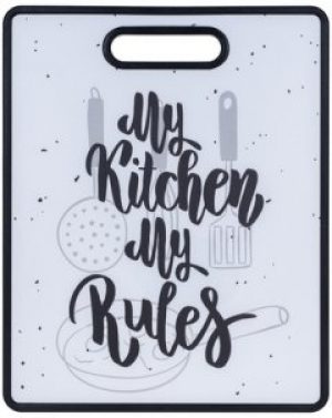 Разделочная доска Ringel Main Белая с рисунком 30 х 38 х 1.2 см (RG-5117/19)