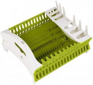 Органайзер-сушилка для посуды Chopper Think Flat Бело-зеленая (2000992400718)