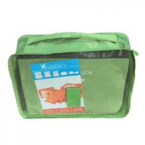 Набор органайзеров для путешествий 6-в-1 Зеленый