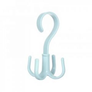 Вешалка крюк Lesko 360 Blue 4 в 1 14*8 см плечики