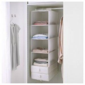 Модуль для хранения с 6 отделениями IKEA SKUBB белый 002.458.80