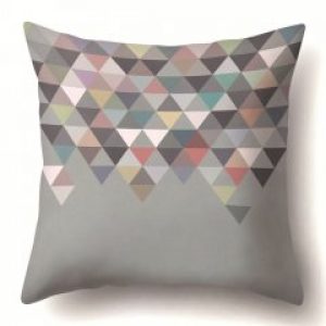 Подушка декоративная Triangle 45 х 45 см Berni Home Серый (56067)