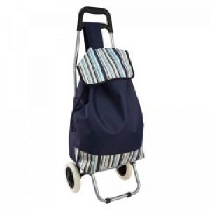 Сумка-тележка хозяйственная на колесах 35 л Cиняя (Арт. C143)