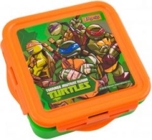 Ланч-бокс 1 Вересня Tmnt 380 мл Зеленый с оранжевым (5056137155477)