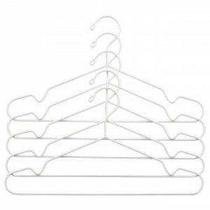 Вешалка для одежды IKEA (ИКЕА) STAJLIG белая (002.914.19)
