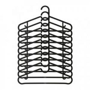 Набор вешалок для одежды IKEA (ИКЕА) SPRUTTIG 10 шт черный (203.170.79)