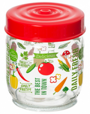 Банка Herevin Vegetables Красная 425 мл (171341-052)