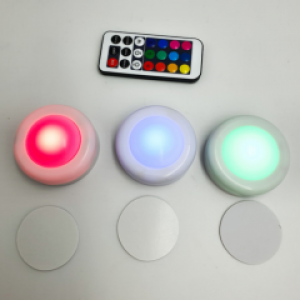 LED подсветка Светодиодные фонари Лампы для дома 3 шт Magic Lights с пультом