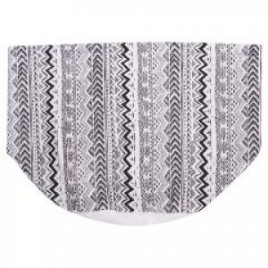 Корзина текстильная Actuel черно-белая с узорами