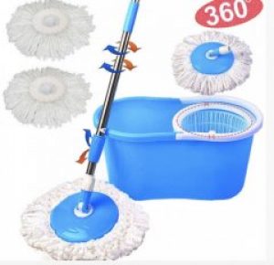 Швабра с турбо отжимом и ведром с корзиной центрифугой Spin Mop 360 (D-2019090561)