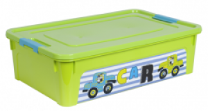 Контейнер Алеана "Smart Box" 14л с декором My Car