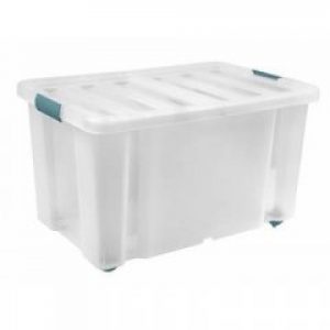 Ящик для хранения Plast Team SANSHUI 55 л прозрачный (TEA-2272)
