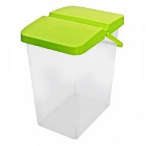 Ведро BRANQ для хранения порошка/корма для животных 25л салатовый (BRQ-1326.2)