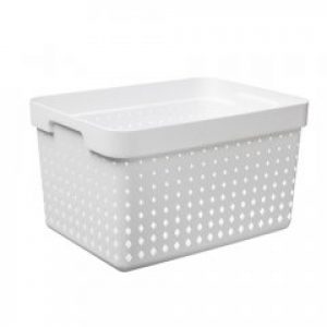 Корзинка Plast Team Seoul L 16 л белая (TEA-6025)