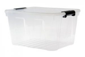 Емкость для хранения Plast Team HOME BOX 30 л прозрачная (TEA-2232)