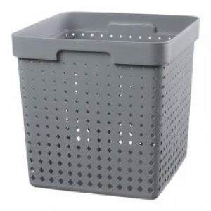 Корзинка Plast Team Seoul XL 21 л серая (TEA-6026.3)