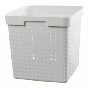 Корзинка Plast Team Seoul XL 21 л белая (TEA-6026)