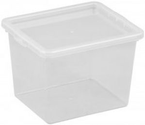 Ящик для хранения Plast Team BASIC с крышкой 3 л прозрачный (TEA-2293)