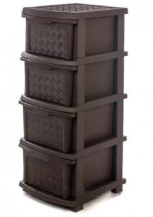 Пластиковый комод "R-plastic" (34*40*86см)