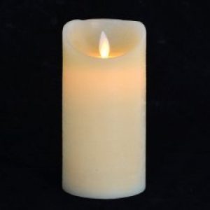 Светодиоидная свеча Yes Fun восковая 7.5x15 (710349)