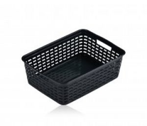 Корзина пластиковая Heidrun Baskets Rotang с ручками