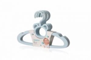Вешалка детская Babyhood голубая 5 шт (BH-724B) (6923149602864)