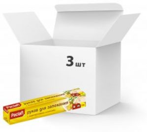 Упаковка рукавов для запекания Paclan 3 м x 29.5 см 3 шт (4014100002242)