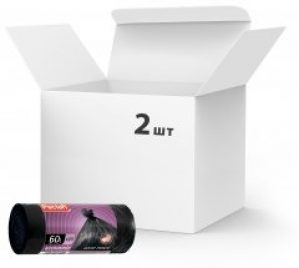 Упаковка мешков для мусора Paclan Economic 60 л 2 шт по 20 мешков (5900942132119)